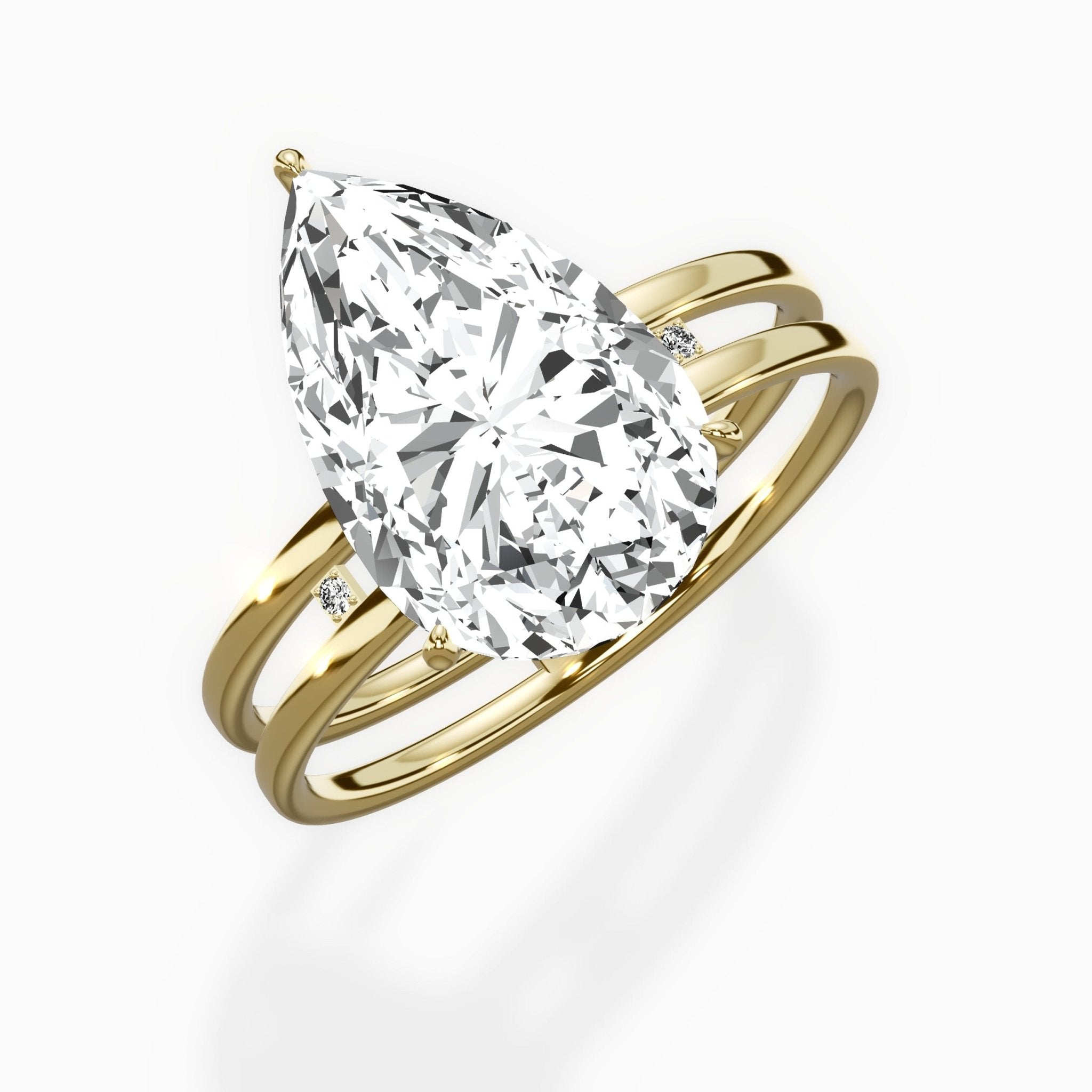 Parallel Bands Engagement Ring - The Better Diamonds