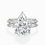 Parallel Bands Engagement Ring - The Better Diamonds
