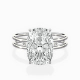 Parallel Bands Engagement Ring - The Better Diamonds
