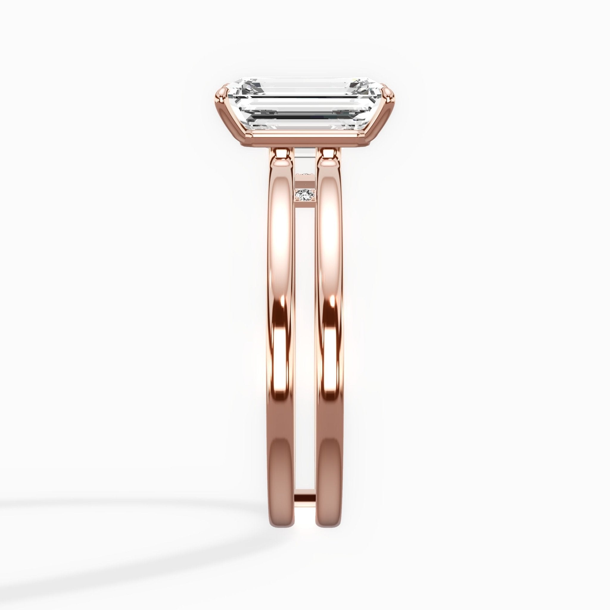 Parallel Bands Engagement Ring - The Better Diamonds