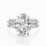 Parallel Bands Engagement Ring - The Better Diamonds