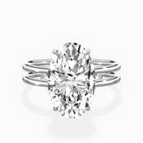 Parallel Bands Engagement Ring - The Better Diamonds