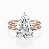 Parallel Bands Engagement Ring - The Better Diamonds