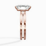 Parallel Bands Engagement Ring - The Better Diamonds