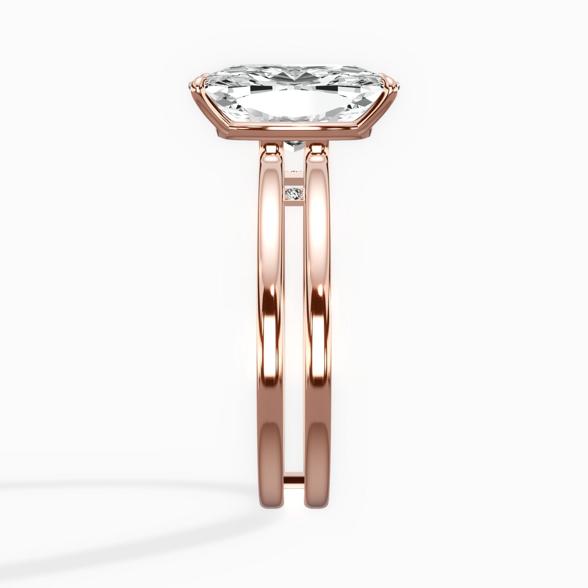 Parallel Bands Engagement Ring - The Better Diamonds