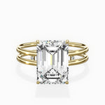Parallel Bands Engagement Ring - The Better Diamonds