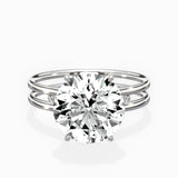 Parallel Bands Engagement Ring - The Better Diamonds