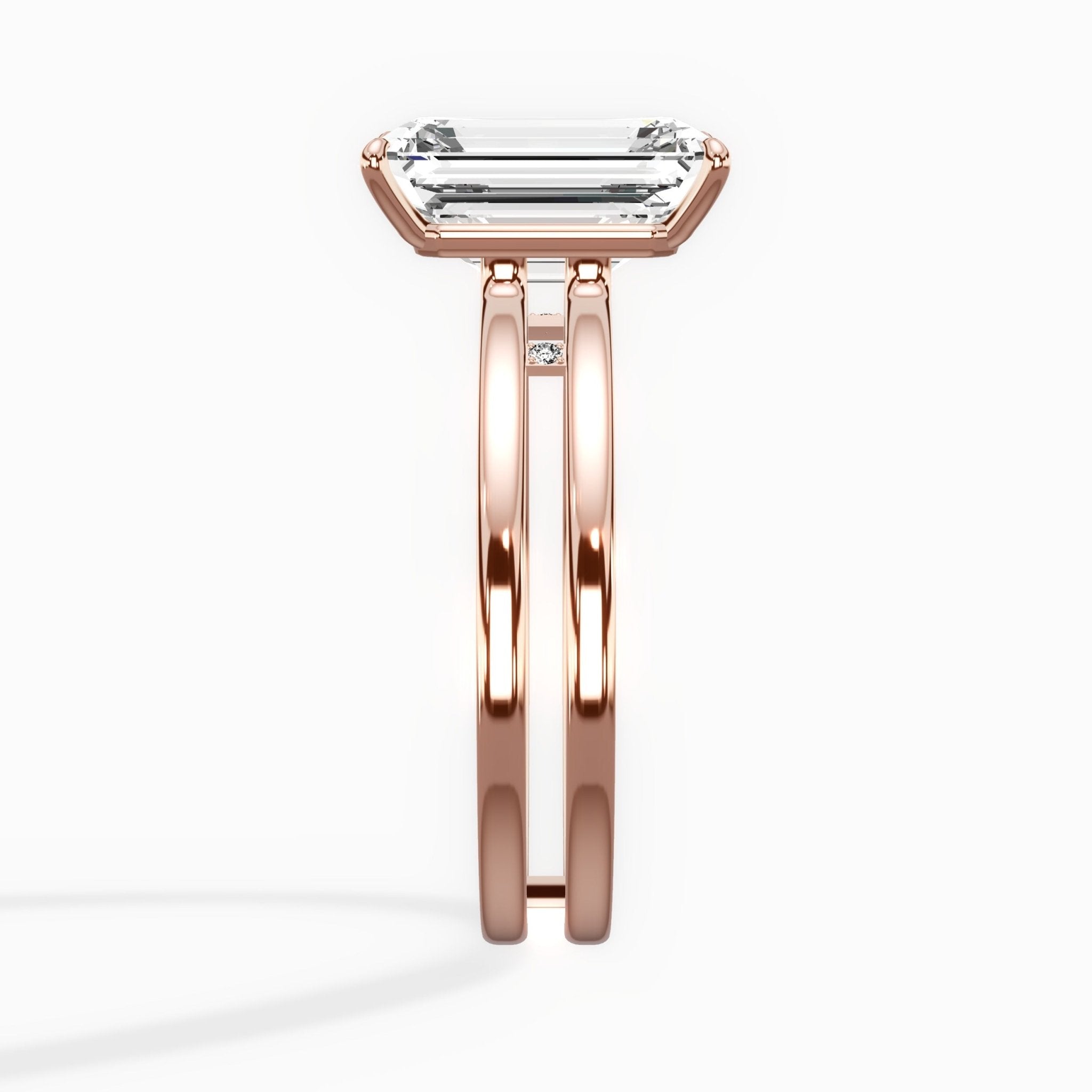 Parallel Bands Engagement Ring - The Better Diamonds