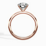 Paris Solitaire 1.83 ct Round Engagement Ring in Rose Gold - The Better Diamonds