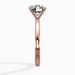 Paris Solitaire 1.83 ct Round Engagement Ring in Rose Gold - The Better Diamonds