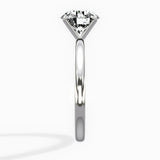 Paris Solitaire 1.89 ct Round Engagement Ring in White Gold - The Better Diamonds