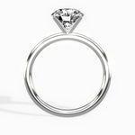 Paris Solitaire 1.89 ct Round Engagement Ring in White Gold - The Better Diamonds