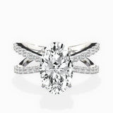Reverse Shank Solitaire Engagement Ring - The Better Diamonds