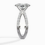 Reverse Shank Solitaire Engagement Ring - The Better Diamonds