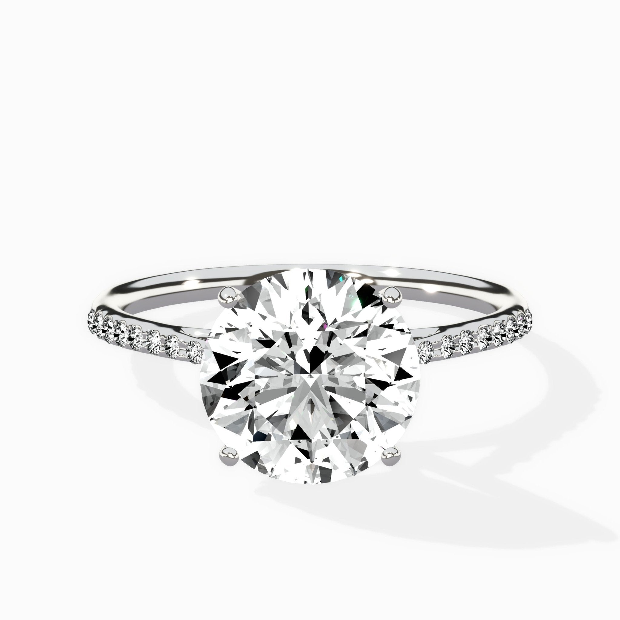 Roma solitaire Engagement Ring - The Better Diamonds