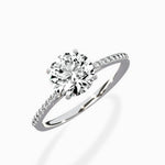Roma Solitaire Engagement Ring - The Better Diamonds