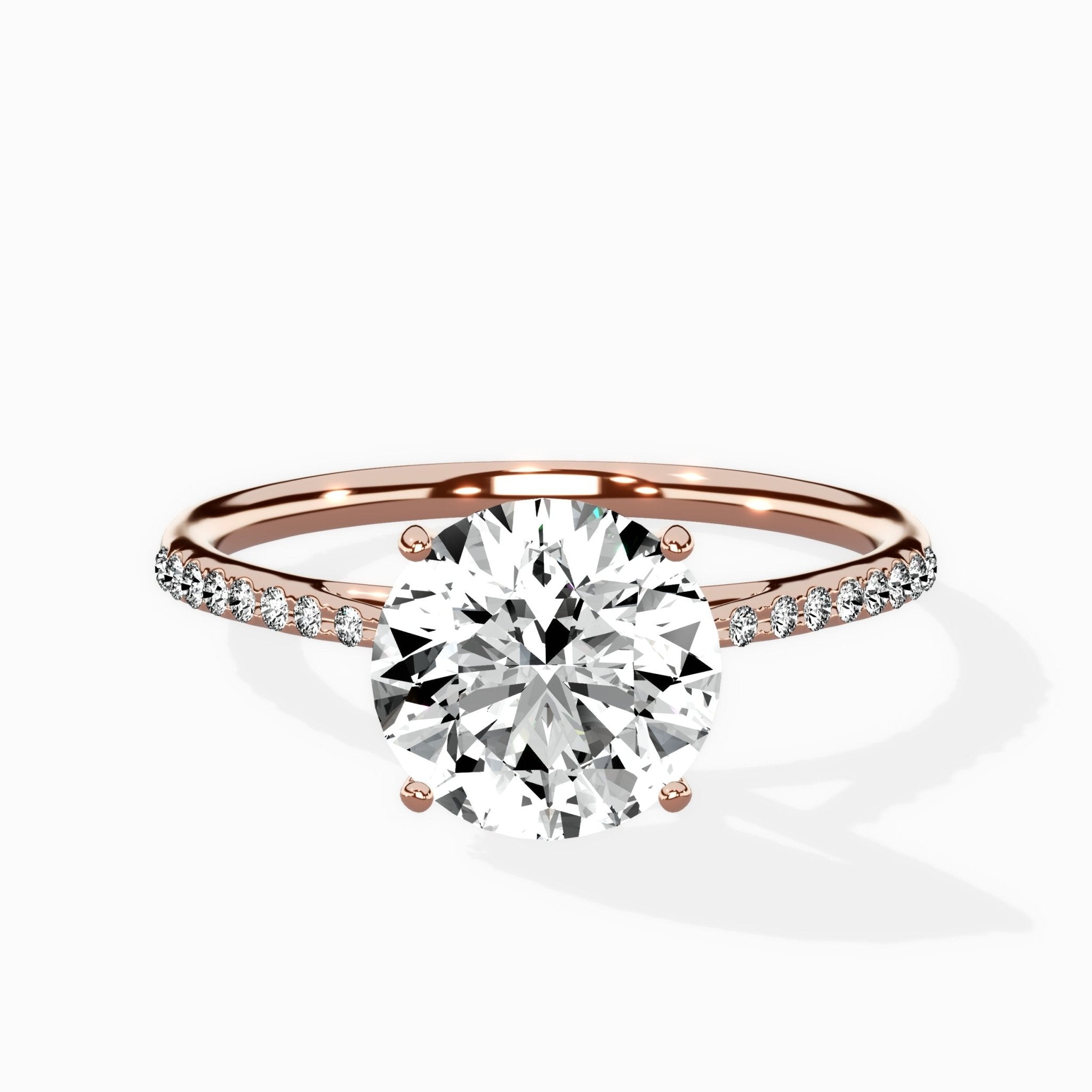 Roma solitaire Engagement Ring - The Better Diamonds