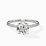 Roma Solitaire Engagement Ring - The Better Diamonds