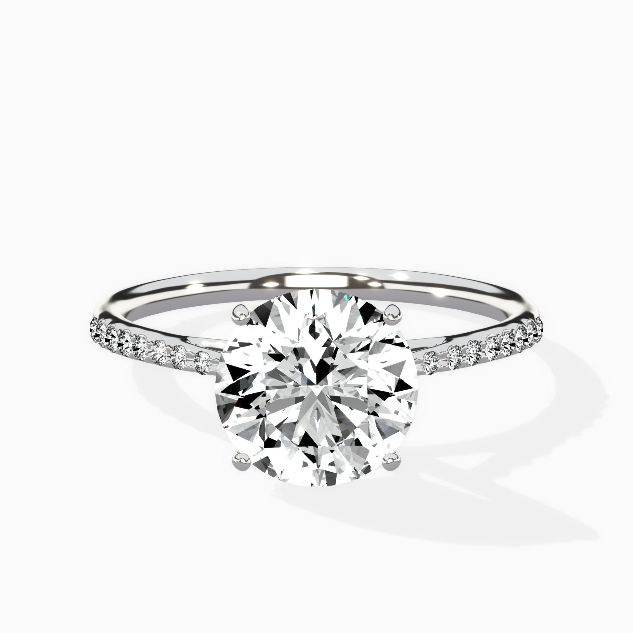 Roma solitaire Engagement Ring - The Better Diamonds
