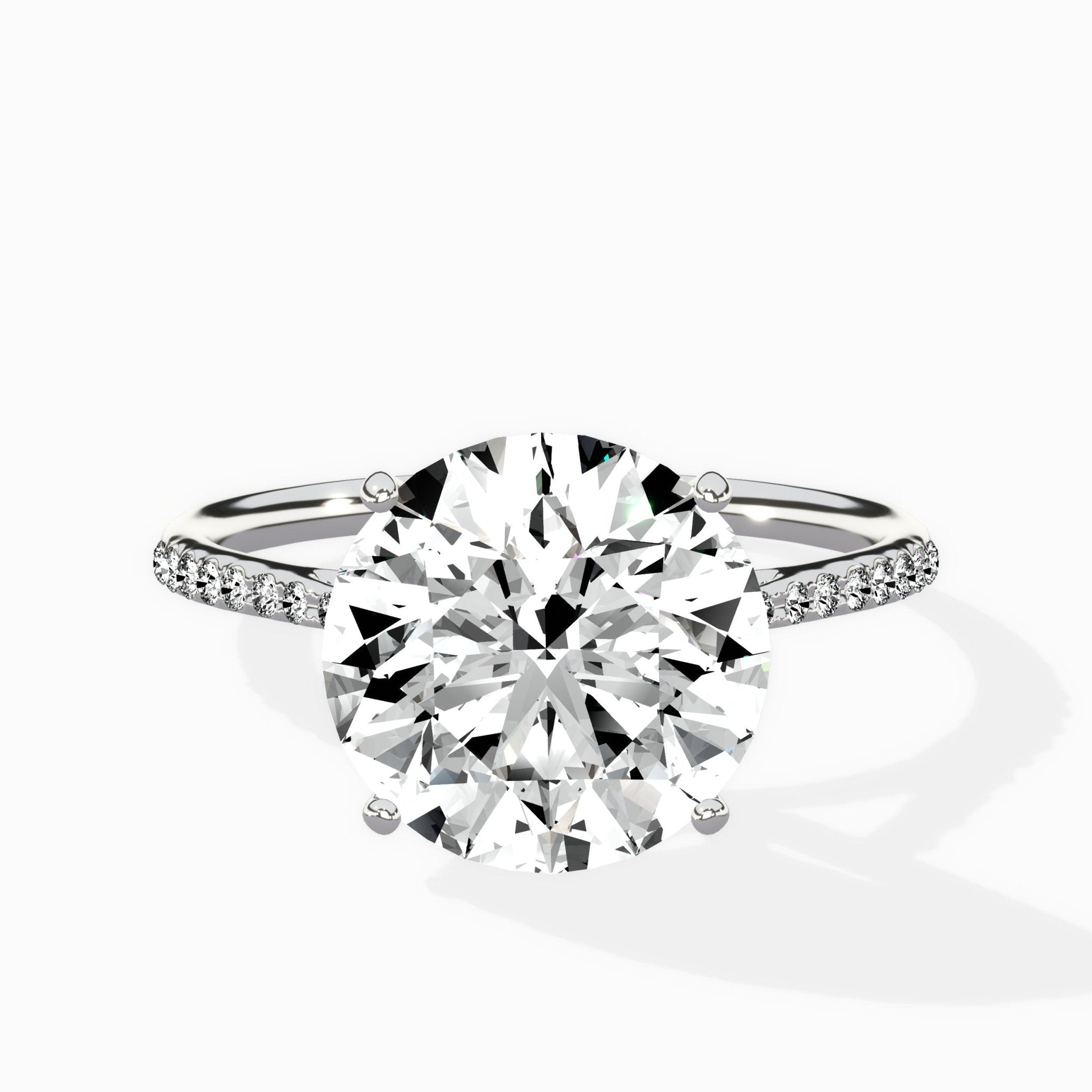 Roma solitaire Engagement Ring - The Better Diamonds