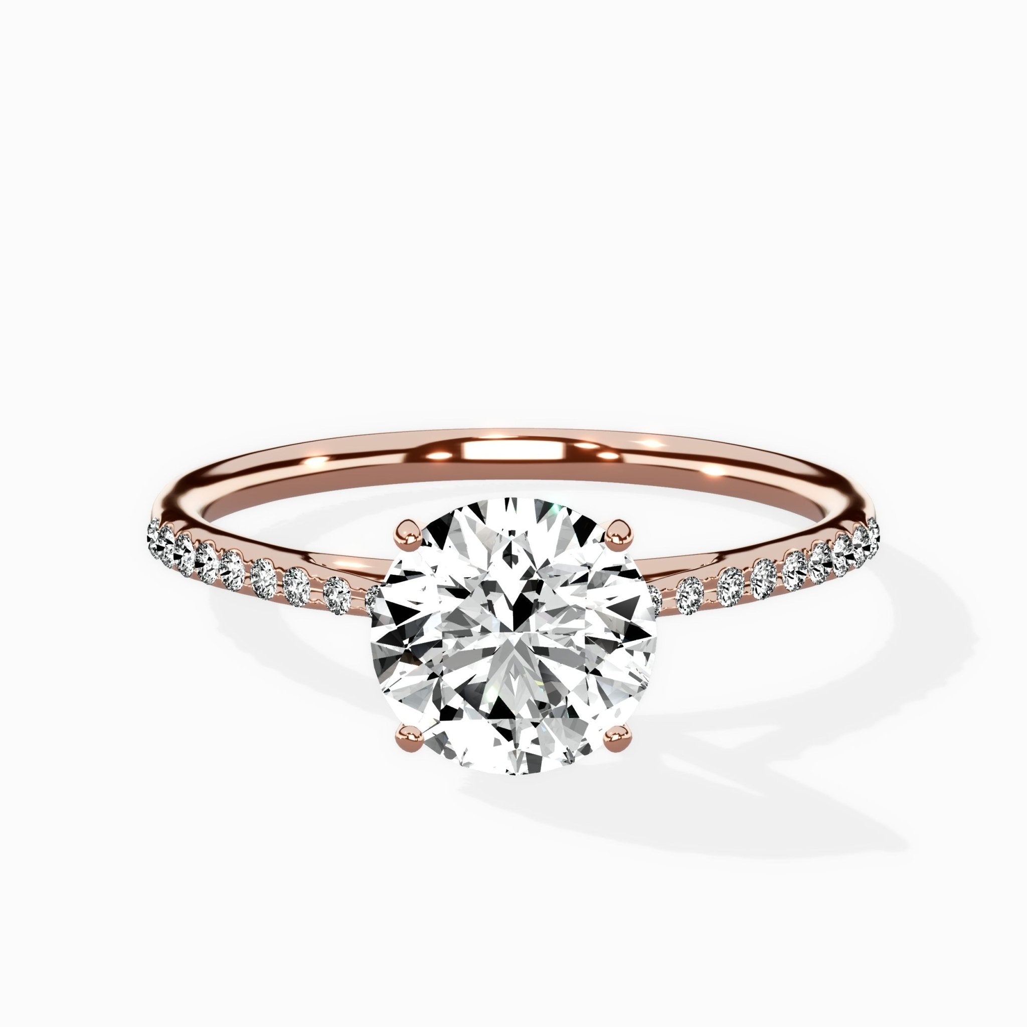 Roma solitaire Engagement Ring - The Better Diamonds