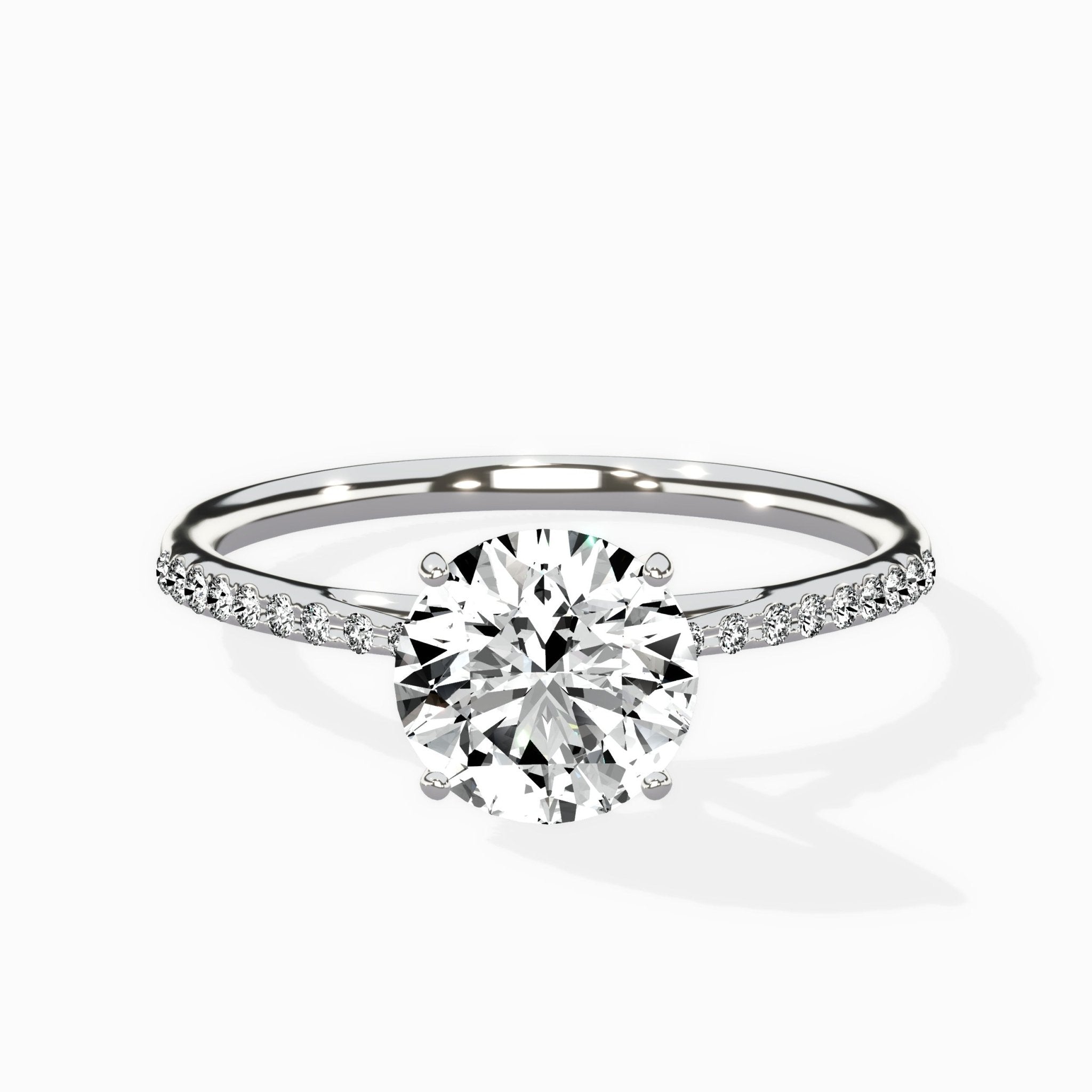 Roma solitaire Engagement Ring - The Better Diamonds
