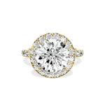 Romantic Halo Engagement Ring - The Better Diamonds