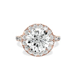 Romantic Halo Engagement Ring - The Better Diamonds