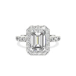 Romantic Halo Engagement Ring - The Better Diamonds