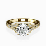 Romantic Vintage Style Engagement Ring - The Better Diamonds