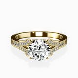 Romantic Vintage Style Engagement Ring - The Better Diamonds