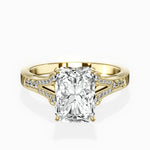 Romantic Vintage Style Engagement Ring - The Better Diamonds