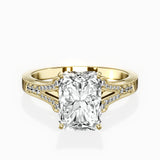 Romantic Vintage Style Engagement Ring - The Better Diamonds