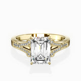Romantic Vintage Style Engagement Ring - The Better Diamonds