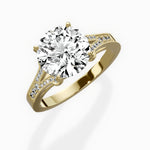 Romantic Vintage Style Engagement Ring - The Better Diamonds