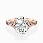 Romantic Vintage Style Engagement Ring - The Better Diamonds