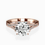 Romantic Vintage Style Engagement Ring - The Better Diamonds