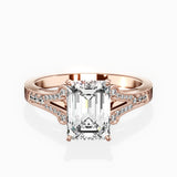 Romantic Vintage Style Engagement Ring - The Better Diamonds