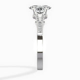 Romantic Vintage Style Engagement Ring - The Better Diamonds