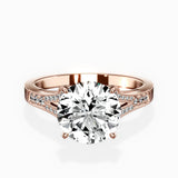 Romantic Vintage Style Engagement Ring - The Better Diamonds