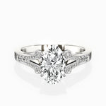 Romantic Vintage Style Engagement Ring - The Better Diamonds