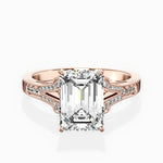 Romantic Vintage Style Engagement Ring - The Better Diamonds