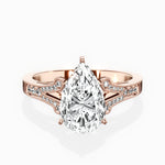 Romantic Vintage Style Engagement Ring - The Better Diamonds