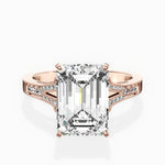Romantic Vintage Style Engagement Ring - The Better Diamonds