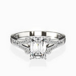 Romantic Vintage Style Engagement Ring - The Better Diamonds