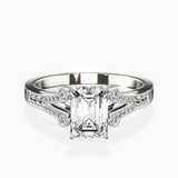 Romantic Vintage Style Engagement Ring - The Better Diamonds