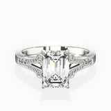 Romantic Vintage Style Engagement Ring - The Better Diamonds