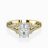 Romantic Vintage Style Engagement Ring - The Better Diamonds