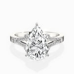 Romantic Vintage Style Engagement Ring - The Better Diamonds
