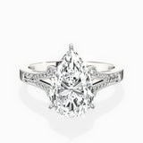 Romantic Vintage Style Engagement Ring - The Better Diamonds